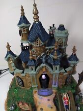Lemax Spooky Town Vampire Castle 2007 Retired 75498 Tested Works Video Dracula