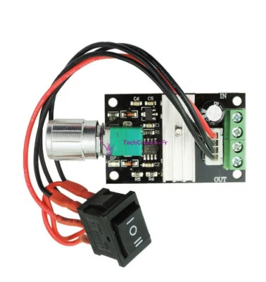 6V/12V/24V/28V 3A 80W 1203BB DC Motor Speed Controller PWM Adjustable Reversible
