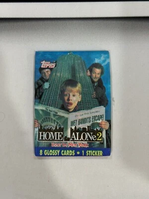 Home Alone 2: Lost in New York Movie Trading Cards Pack (Topps, 1992) - Image 1 of 2