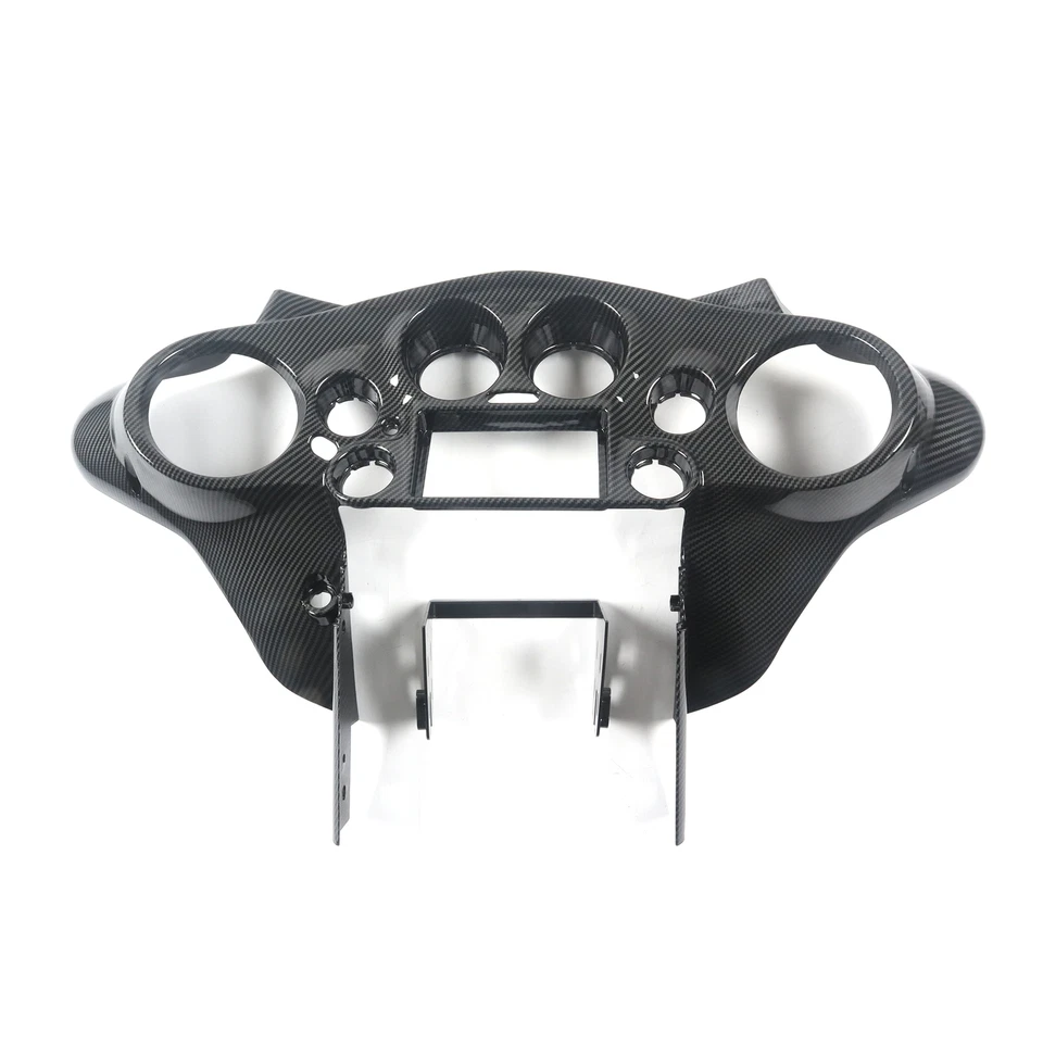 Carbon Effect Double DIN Inner Fairing for Harley Street Electra Glide 1996-2013 - Image 1 of 4