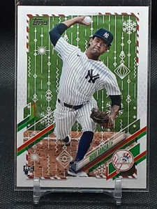 DEIVI GARCIA 2021 TOPPS WALMART HOLIDAY ROOKIE YANKEES - Picture 1 of 1