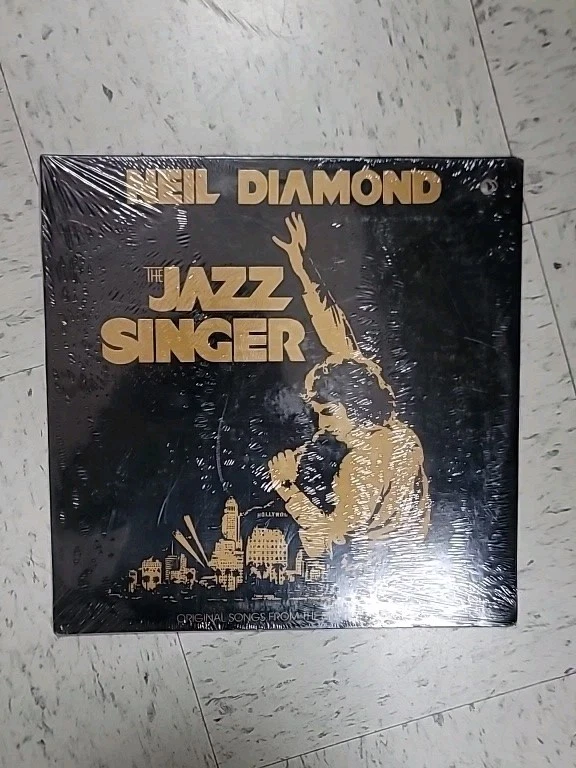NEIL DIAMOND "The Jazz Singer" Original SEALED LP from 1981 Shipped In Whiplash - Image 1 of 1