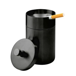 Car Ashtray with Lid Smell Proof Stainless Steel Auto Ashtrays Portable Smoke... - Picture 1 of 8