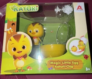 Alpha Group Katuri Magic Little Egg Katuri Chip Figura Abatible Juguete Edad 3 en adelante - Imagen 1 de 4