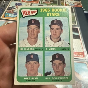 1965 Topps #573 Lonborg/Ryan/Moses/Schlesinger Rookie Stars VG RC Cy Young - Picture 1 of 12