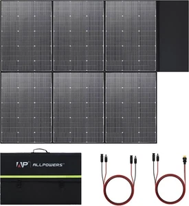 600W 400W 200W 140W 100W 60W ALLPOWERS Faltbares Solarpanel für RV Off-Grid Boat - Bild 1 von 17
