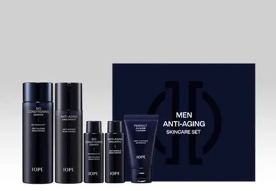 NUEVO IOPE Hombres Bio Antienvejecimiento Especial SET/Esencia 145 ml + Emulsión EX 120 ml COREA Foto 1 de 4