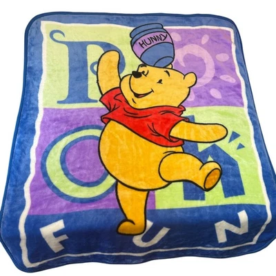 Manta Disney Winnie The Pooh Colección 100 Acres Divertida De Colección Y2K Lanzamiento Perfecto Foto 1 de 4