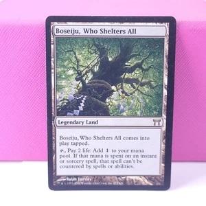 1x Boseiju, Who Shelters All Moderate Play, English Champions of Kamigawa MTG HP - Picture 1 of 18