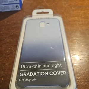 Original Samsung Galaxy J6+ Gradation Cover Blue Neuware vom DE Händler EF-AJ610 - Bild 1 von 2