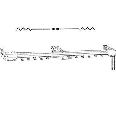 2 Pack Kirsch Two Way Draw Traverse Rods in White 30" - 48"  23123.025 - Image 1 of 3