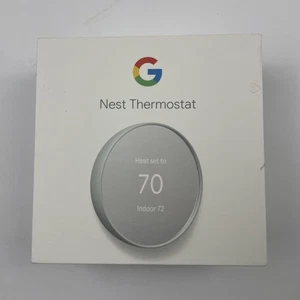 Google Nest Thermostat model G4CVZ - Snow color US version - Picture 1 of 8