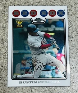 2008 Topps Chrome All Star Rookie #66 Dustin Pedroia - Picture 1 of 2