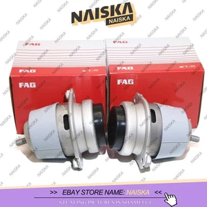 FAG Pair of Left and Right Side Engine Mounts For Porsche Cayenne 9PA 4.5L 4.8L - Picture 1 of 6