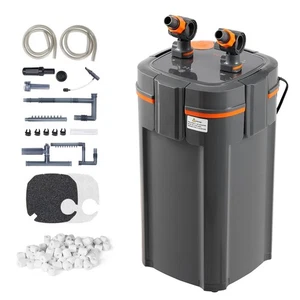 Aquariumfilter 10 W mit UV-Schutz 2-stufiger Kanisterfilter ultra-leiser - Bild 1 von 7