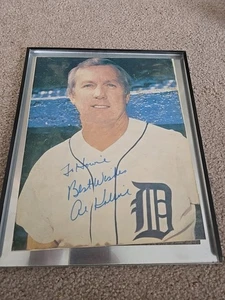 Al Kaline HOF 8 x 10 Autogramm Foto Detroit Tigers sehr guter Zustand - Bild 1 von 4