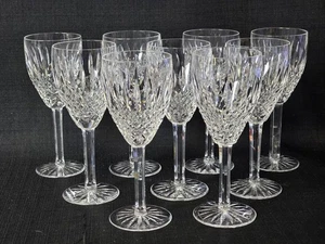 9er Set Waterford Kristall Castlemaine Claret Kelche 7 1/8" - Bild 1 von 10