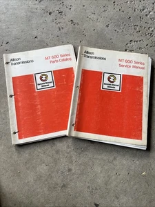 Allison Transmissions MT 600 Series Parts Catalog & Service Manual - Picture 1 of 12