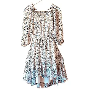 Diane Von Furstenberg Fit & Flare Dress Womens Size 2 Multicoloured Silk - Picture 1 of 21