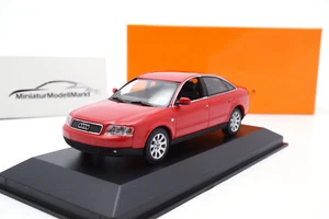 Audi A6 - Rojo - 1997 - 1:43 - Minichamps (940017100) - Imagen 1 de 3