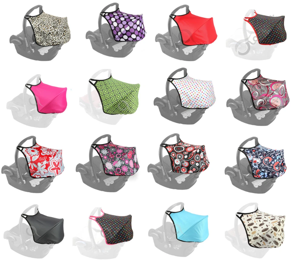 OLOBABY Sombra de capucha para dosel Maxi Cosi Cabriofix negra