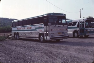 Mountain View MCI bus Kodachrome original Kodak Slide - Picture 1 of 1