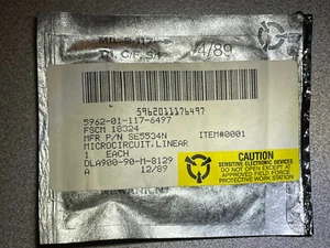 MICROCIRCUIT,LINEAR NOS - NSN 5962-01-117-6497 - Picture 1 of 3
