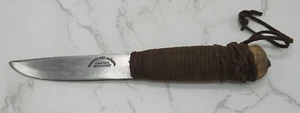 Rare Vintage Rostfri Med Skarpa Sweden Marakov Fixed Blade Knife 3.5 Inch Blade - Picture 1 of 10