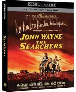 The Searchers 4K UHD (4K UHD Blu-ray) John Wayne Jeffrey Hunter (US IMPORT) - Picture 1 of 1