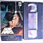 Vintage Star Wars Red Label Rare Htf Vhs Tape A New Hope Original Version 1984