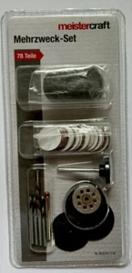 Meistercraft Mehrzweckhalle-Set / 78 Teile / Zum Polieren, Schleifen, Trennen - Bild 1 von 2