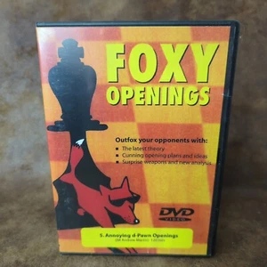 FOXY OPENINGS #5 Train Yourself Chess Course DVD Annoying d-Pawn Openings - Picture 1 of 4
