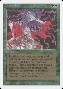 4x Channel - MP - Revised Edition - mtg - SPARROW MAGIC - Picture 1 of 1
