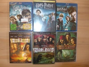 Harry Potter, Fluch der Karibik, DVD & BluRay Set - Bild 1 von 4