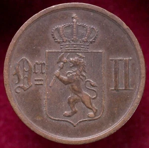 Norway 2 Ore 1893 (L0703) - CA-B - Picture 1 of 2