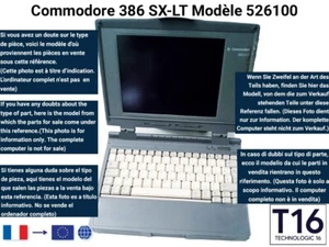 Commodore 386 SX-LT: Pièces de rechange /Spare parts /Ersatzteile (Liste/List) - Imagen 1 de 42