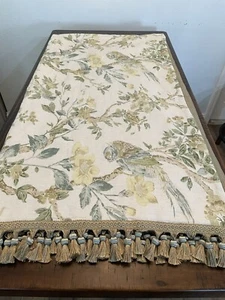 Bettläufer/Überwurfsittich und Flora Kingsize mit eleganten Quasten 98X60 selten - Bild 1 von 4