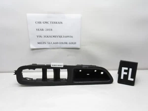 18-22 GMC Terrain Front Left Master Power Window Switch Bezel Trim 84211422 OEM - Bild 1 von 9