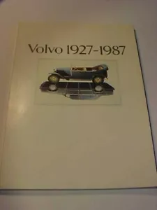 6x8 INCH Volvo 1927 - 1987 Book 80 Pages Iss. 1987 Dutch Issue Very Collectable - Bild 1 von 11