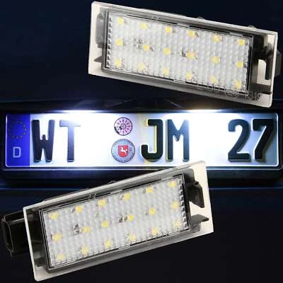 Led Kennzeichenbeleuchtung passend für MERCEDES CITAN | SMART Coupe Cabrio 453 - Bild 1 von 3