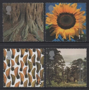 Great Britain 2000 Millenium - Tree and Leaf set of 4 MUH - Picture 1 of 1