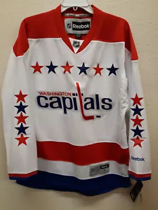 Reebok Premier NHL Jersey Washington Capitals Team White Alt sz S - Picture 1 of 2