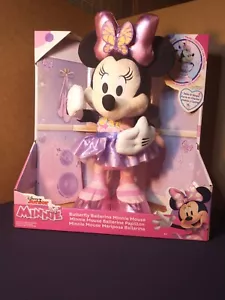 Disney Junior Schmetterling Ballerina Minnie Mouse Plüsch - spricht & singt - beleuchtet - Bild 1 von 2