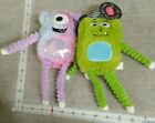 New Set of 2 Target Bullseye The Very Hungry Worry Monsters Green Purple