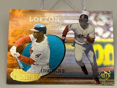 1997 Upper Deck UD3 MLB Card #37 Promotion Kenny Lofton Cleveland Indians - Image 1 of 3