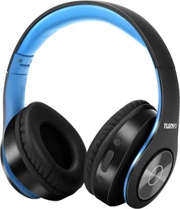 Bluetooth Headphones - Over Ear Headset with 40H Playtime, Deep Bass, Memory-Pro - Picture 1 of 5