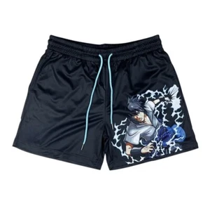 Sasuke Naruto Shippuden Mesh Short Small - Bild 1 von 1