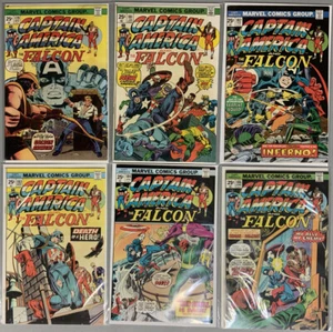 6 Book Lot 🔥Captain America #179 181 182 183 184 186🔥FN+(6.5) - Picture 1 of 5