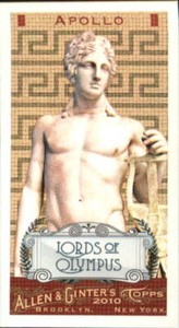 2010 Topps Allen and Ginter Mini Lords of Olympus #LO6 Apollo 