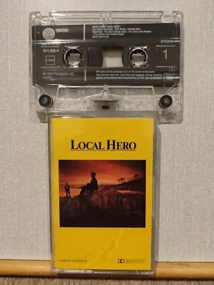 **NEAR MINT** Mark Knopfler – Local Hero, CHROME Cassette Tape - Dire Straits - Image 1 of 4